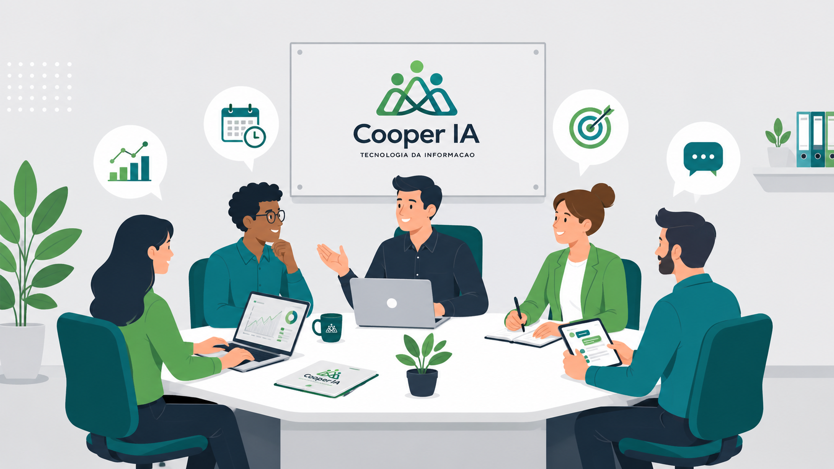 Marketing e Gestão Comercial da Cooper IA